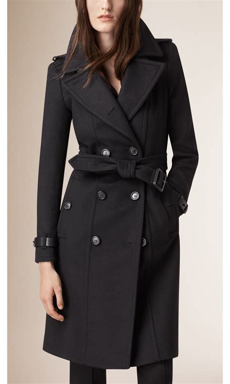 burberry rock schwarz|Burberry Trench Coats for Women .